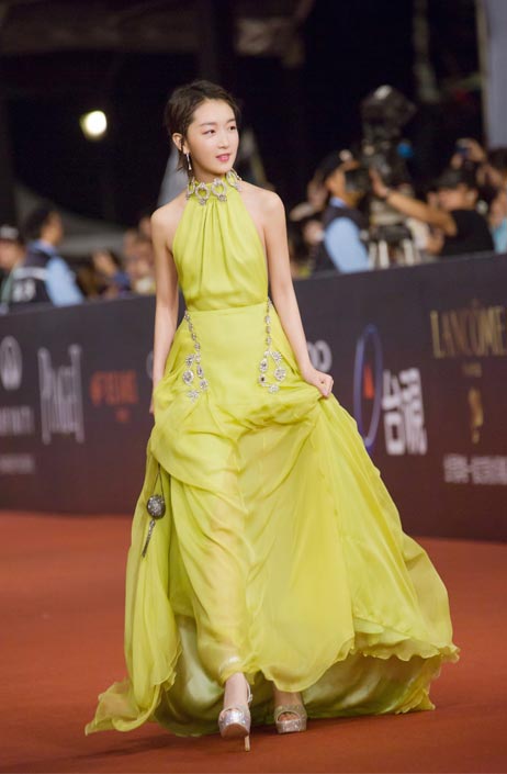 Actress Zhou Dongyu